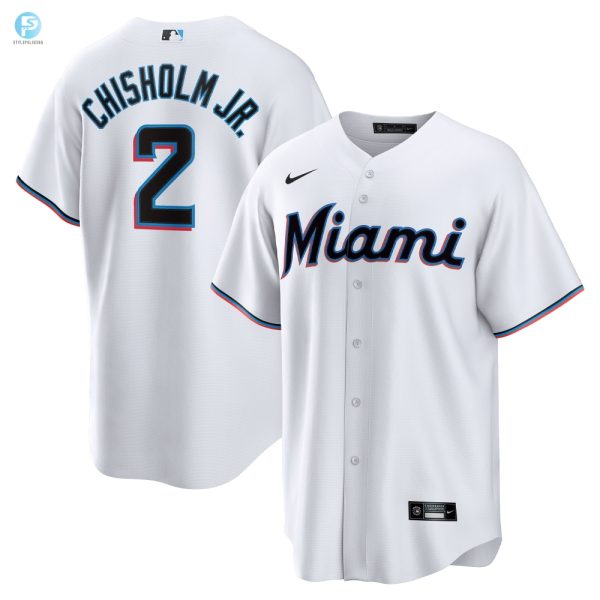 Get Chisholm Chill Marlins Home Jersey White Mlb Fave stylepulseusa 1 1