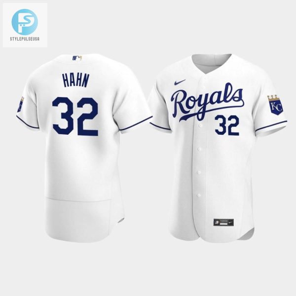 Get Hahntastic Royals White Home Jersey 32 A Musthave stylepulseusa 1