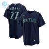 Snag Winker 27 Navy Jersey Mariners Fans Unite stylepulseusa 1