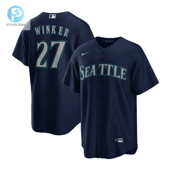 Snag Winker 27 Navy Jersey Mariners Fans Unite stylepulseusa 1 1