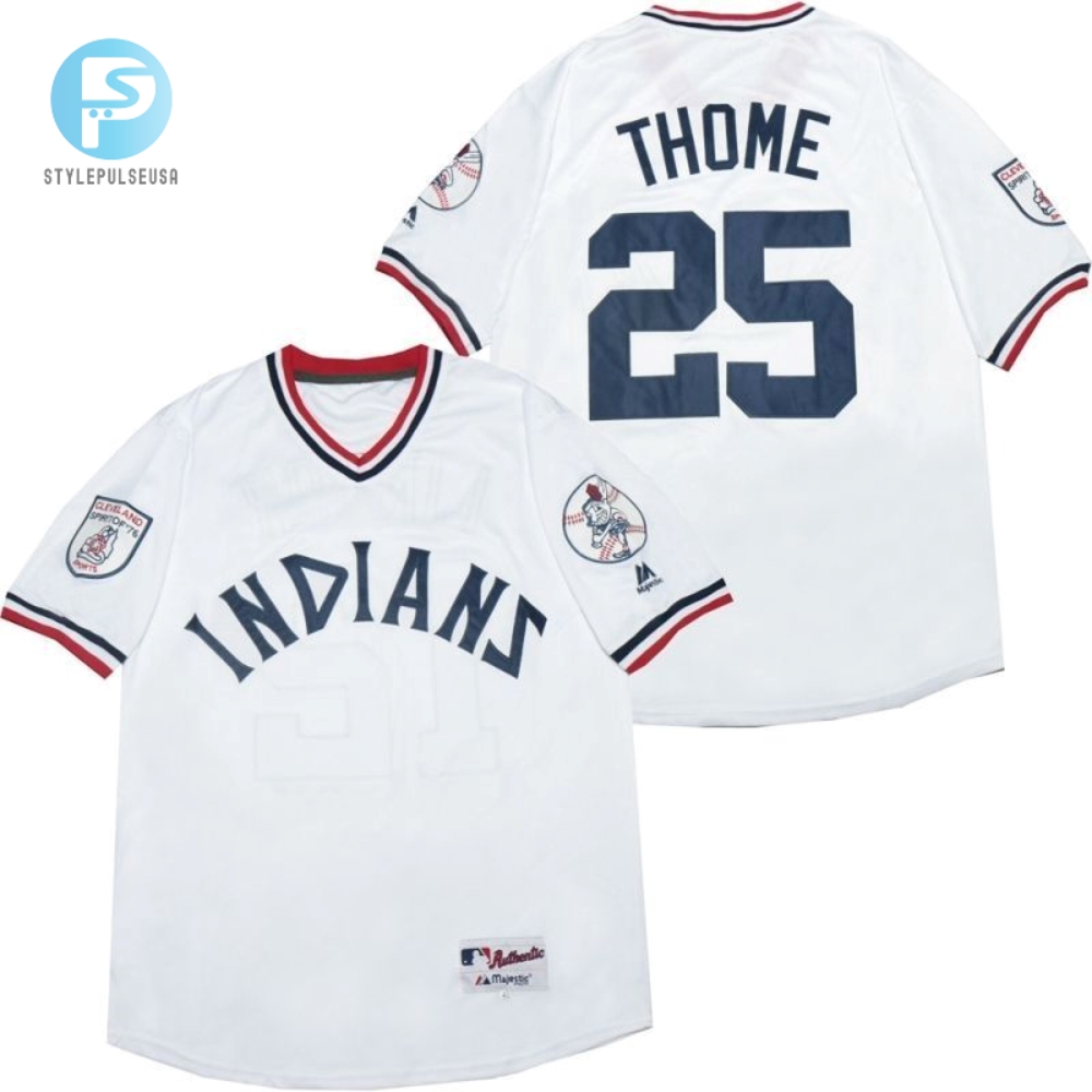 Jim Thome 25 Jersey Hit A Home Run In Style  Laughs