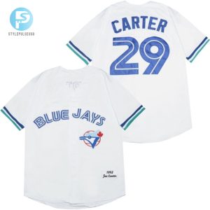 Snag Carter 29 Mlb Jersey Be The Witty Blue Jays Fan stylepulseusa 1 1