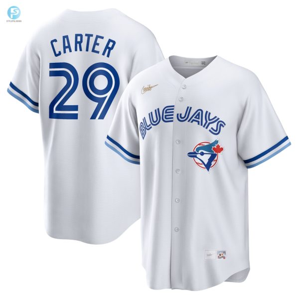 Hit A Homer In Style Joe Carter Jays Jersey White Mlb stylepulseusa 1 1