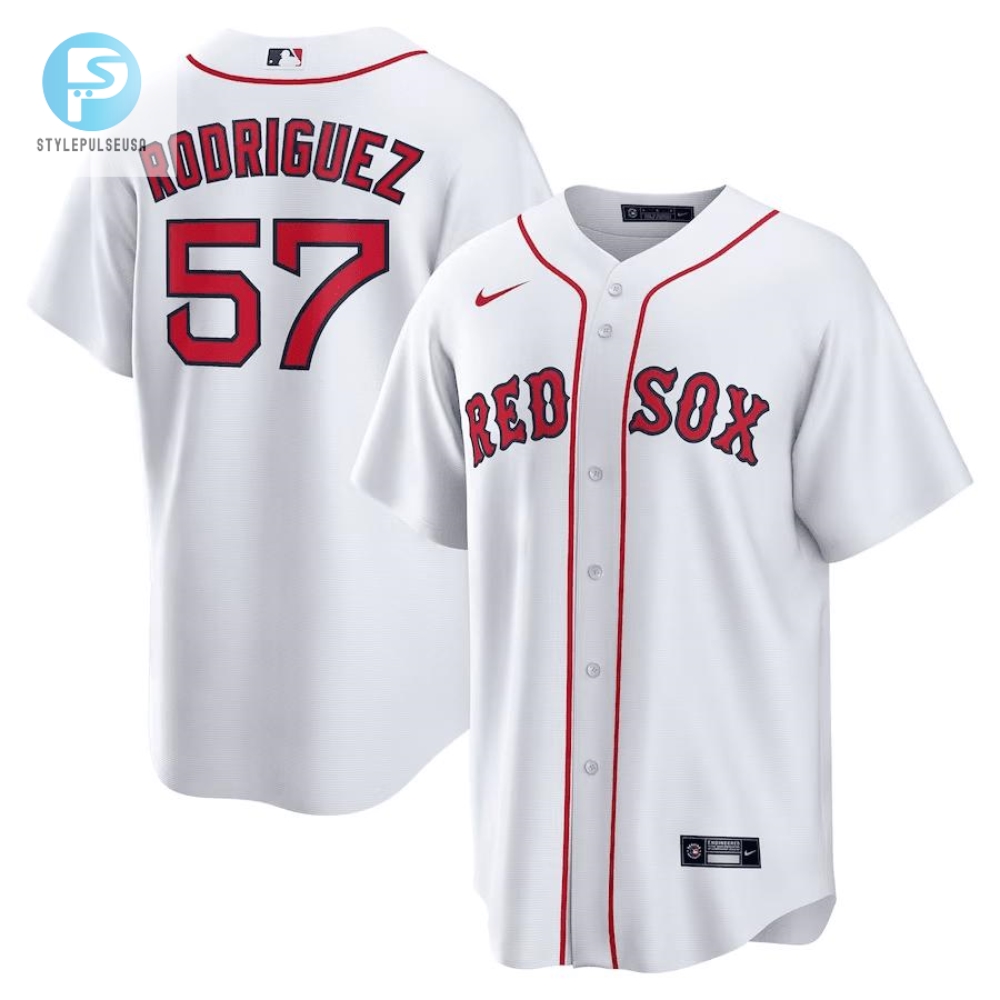 Sport Joely Rodriguezs 57 Red Sox Jersey  Hilariously Cool