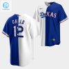 Get Gallo Hilarious Split Jersey Dodgers X Rangers stylepulseusa 1