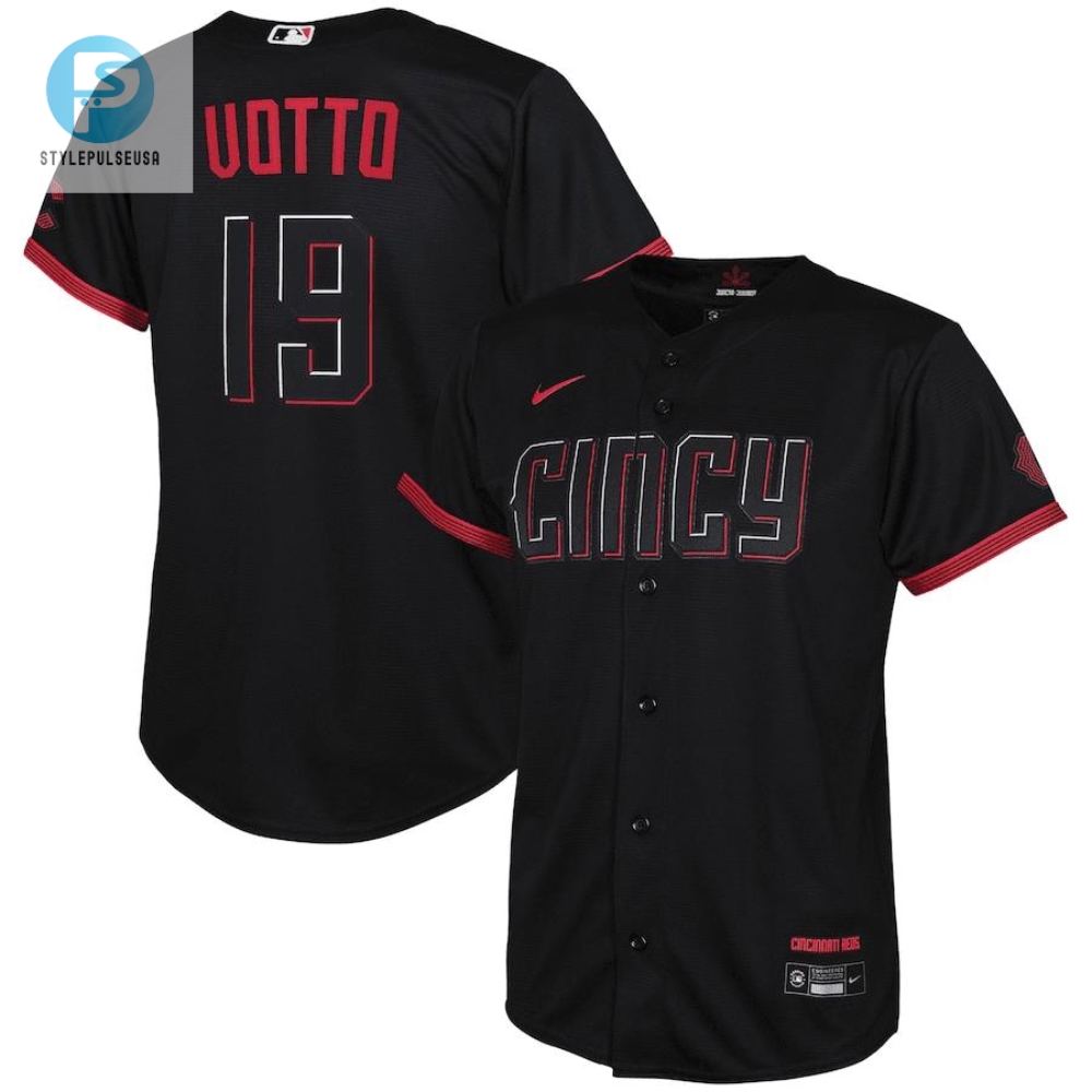 Hit A Homer Joey Votto Youth City Connect Jersey