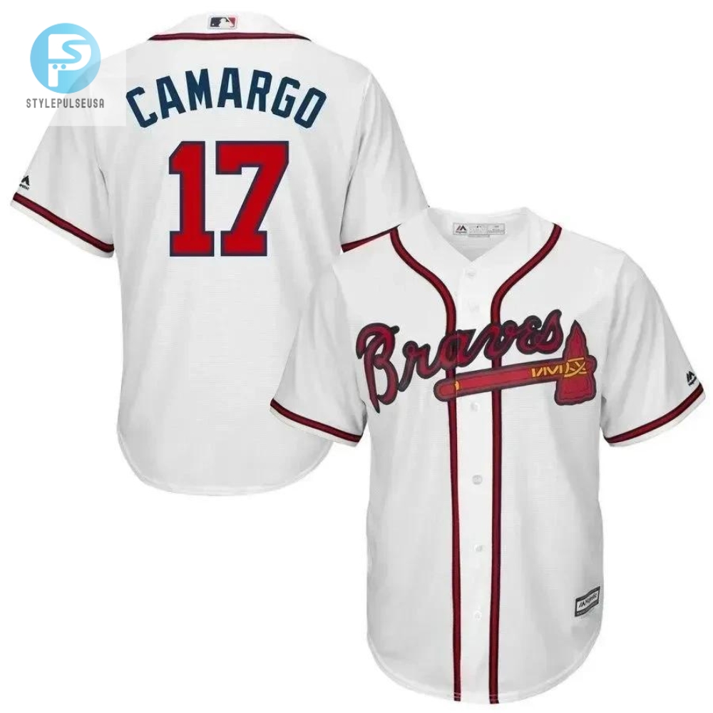 Get Camargod Braves Jersey  Cool White  Ready To Play