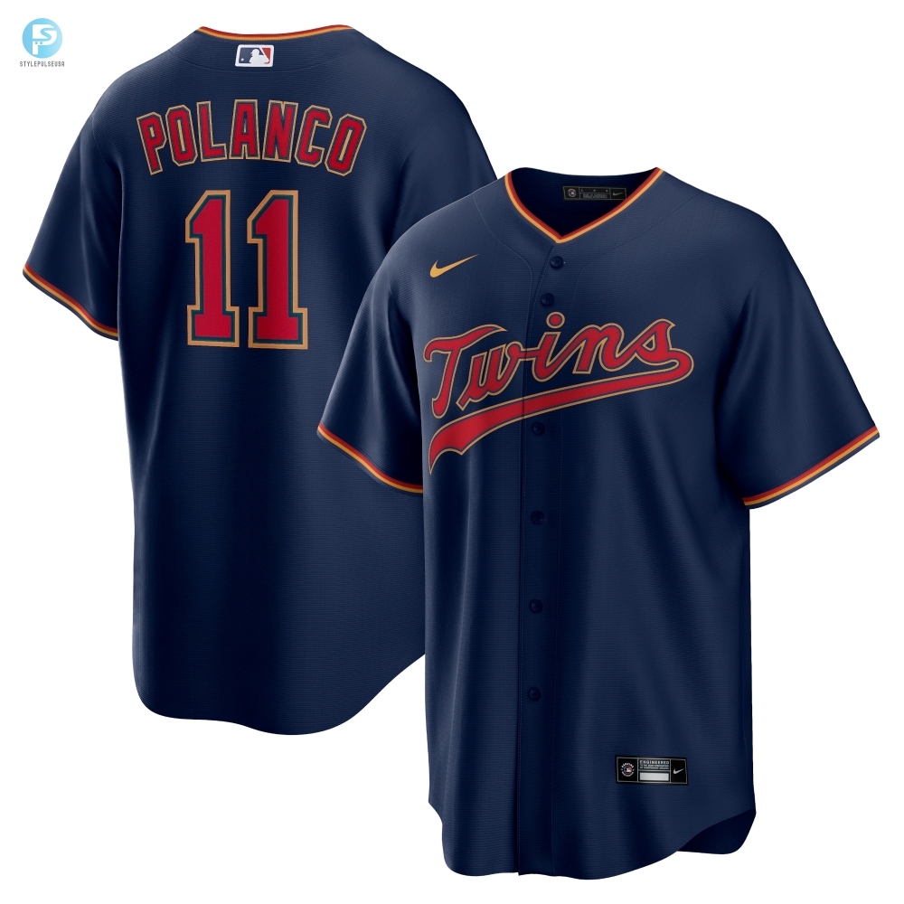 Get Polancod Navy Twins Jersey  Show Your Team Spirit