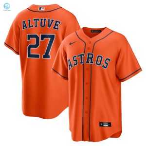 Hit A Homer In Style With Altuves Orange Astros Jersey stylepulseusa 1 1