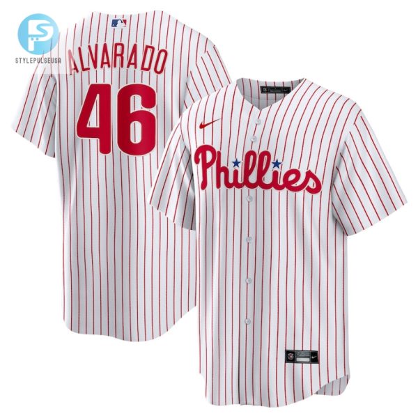 Get Your Alvarado 46 Phillies Jersey Look Sharp Play Ball stylepulseusa 1