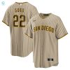 Juan Soto San Diego Padres Alternate Replica Player Jersey Tan Mlb stylepulseusa 1