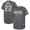 Juan Soto Washington Nationals Toddler 2022 City Connect Replica Player Jersey Gray Mlb stylepulseusa 1