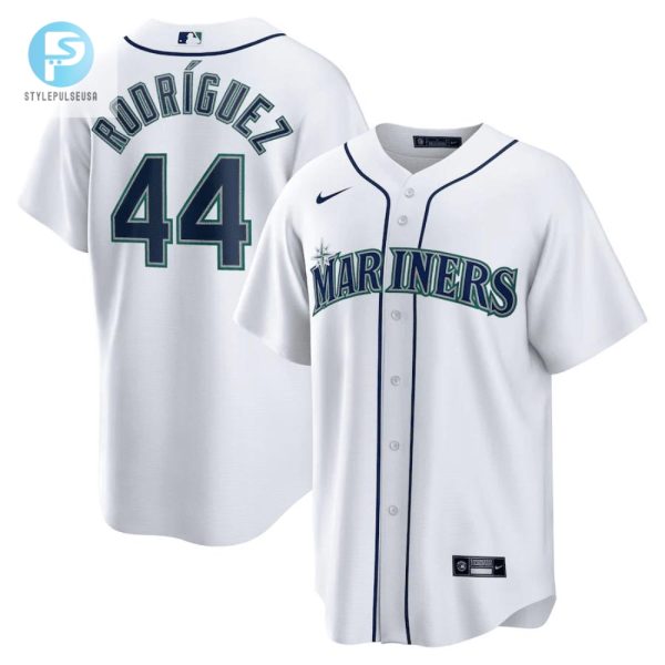 Julio Rodriguez 44 Seattle Mariners Home Men Jersey White stylepulseusa 1