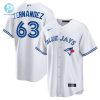 Junior Fernandez 63 Toronto Blue Jays Home Jersey White stylepulseusa 1