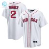 Justin Turner 2 Boston Red Sox Home Men Jersey White stylepulseusa 1