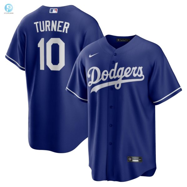 Justin Turner Los Angeles Dodgers Alternate Replica Player Name Jersey Royal Mlb stylepulseusa 1 1