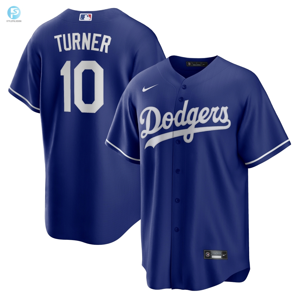 Justin Turner Los Angeles Dodgers Alternate Replica Player Name Jersey  Royal Mlb 