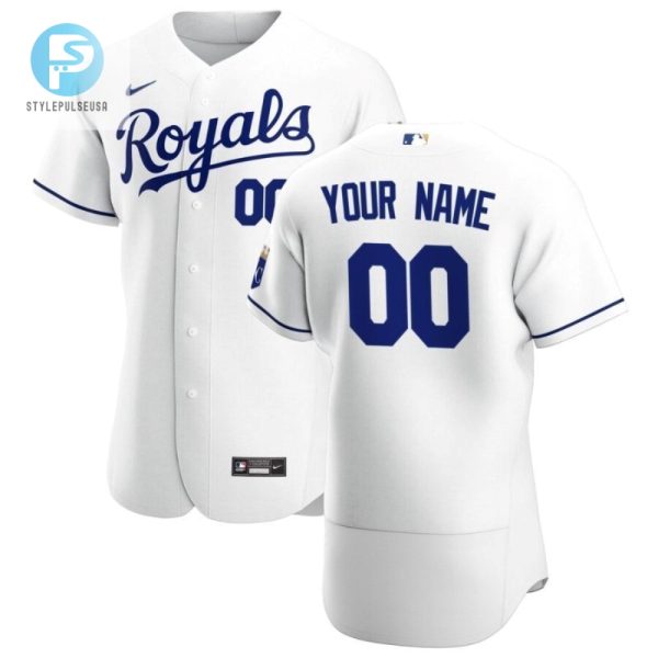 Kansas City Royals 2020 Mlb Personalized Custom White Custom Jersey stylepulseusa 1