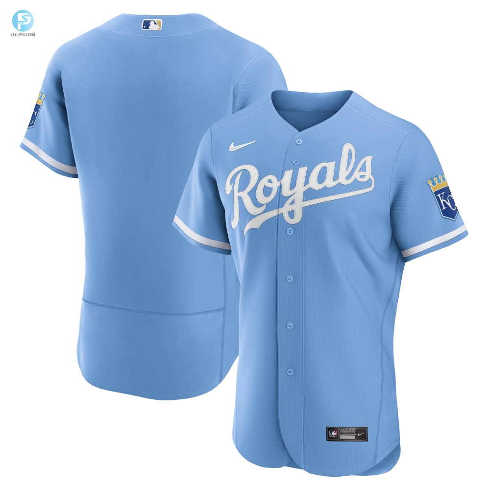 Kansas City Royals 2022 Alternate Authentic Jersey  Light Blue Mlb 