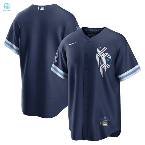 Kansas City Royals 2022 City Connect Replica Jersey Navy Mlb stylepulseusa 1