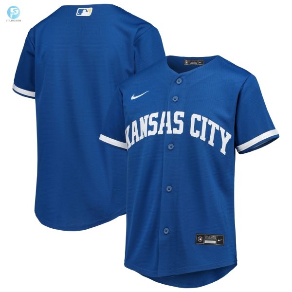 Kansas City Royals Alternate Replica Team Jersey Royal Mlb stylepulseusa 1