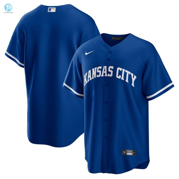 Kansas City Royals Alternate Replica Team Jersey Royal Mlb stylepulseusa 1 2