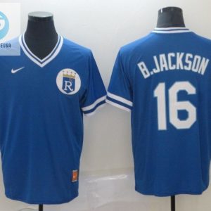 Kansas City Royals Bo Jackson 16 2020 Mlb Navy Blue Jersey stylepulseusa 1 1