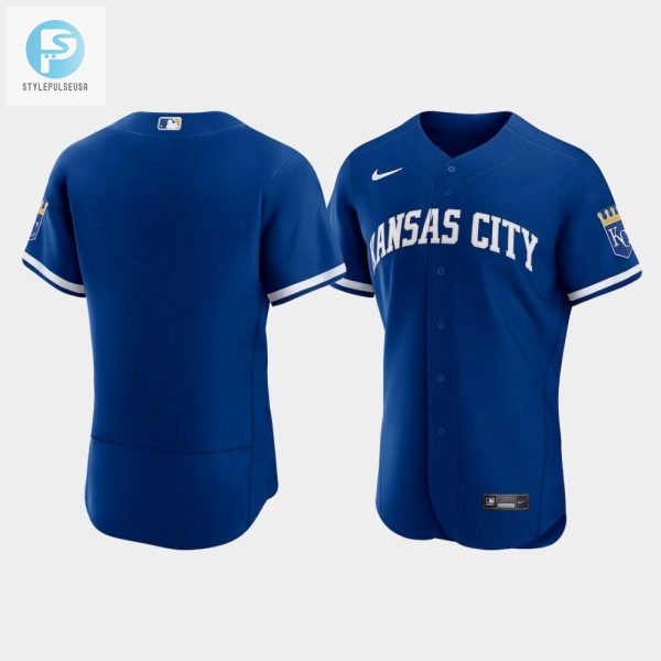 Kansas City Royals Mens 202223 Alternate Jersey Royal Jersey stylepulseusa 1