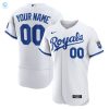 Kansas City Royals Official Authentic Custom Jersey White Custom Jerseys Mlb stylepulseusa 1