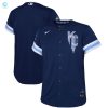 Kansas City Royals Preschool 2022 City Connect Replica Jersey Navy Mlb stylepulseusa 1