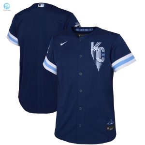 Kansas City Royals Preschool 2022 City Connect Replica Jersey Navy Mlb stylepulseusa 1 1