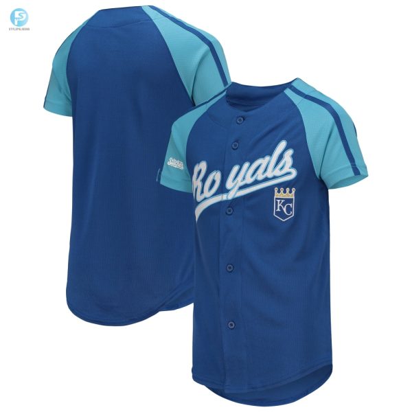 Kansas City Royals Stitches Team Logo Jersey Royal Mlb stylepulseusa 1