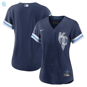 Kansas City Royals Womens 2022 City Connect Replica Jersey Navy Mlb stylepulseusa 1 1