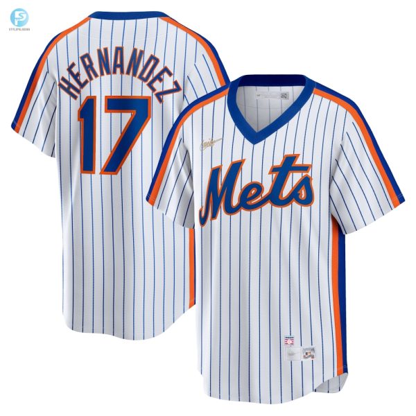 Keith Hernandez New York Mets Home Cooperstown Collection Player Jersey White Mlb stylepulseusa 1