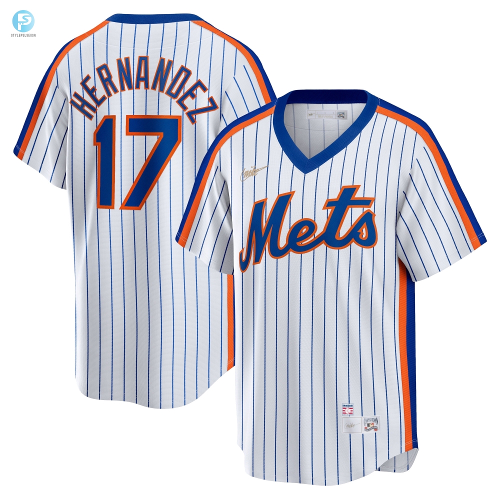 Keith Hernandez New York Mets Home Cooperstown Collection Player Jersey  White Mlb 