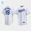 Kelvin Gutierrez 19 Kansas City Royals White Home Player Jersey stylepulseusa 1