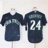 Ken Griffey Jr 24 Seattle Mariners 2020 Mlb Black Jersey stylepulseusa 1