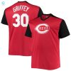 Ken Griffey Jr. Cincinnati Reds Cooperstown Collection Replica Player Jersey Redblack Mlb stylepulseusa 1