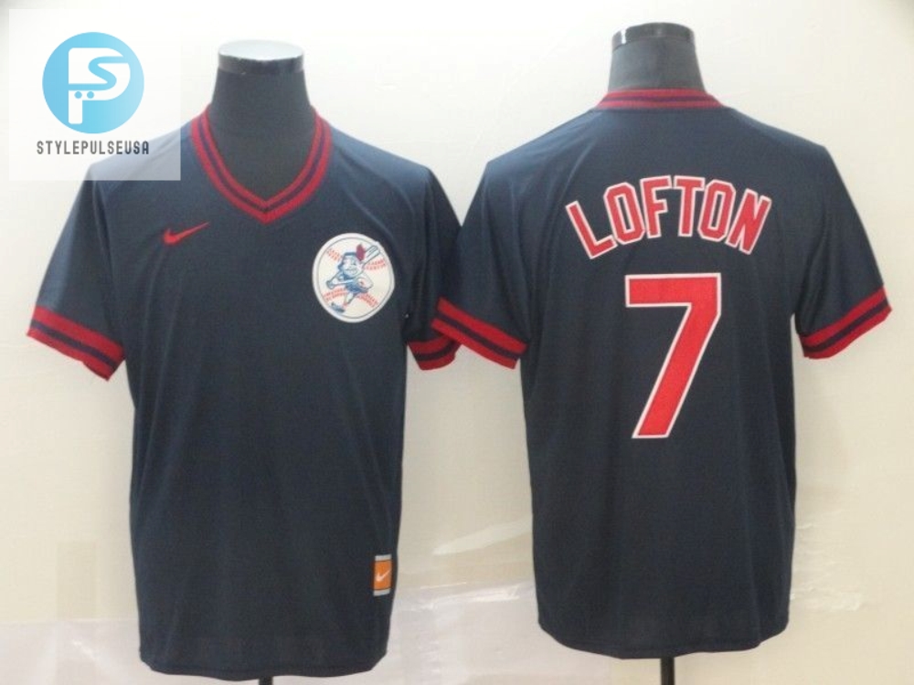 Kenny Lofton 7 2020 Mlb Dark Blue Jersey stylepulseusa 1