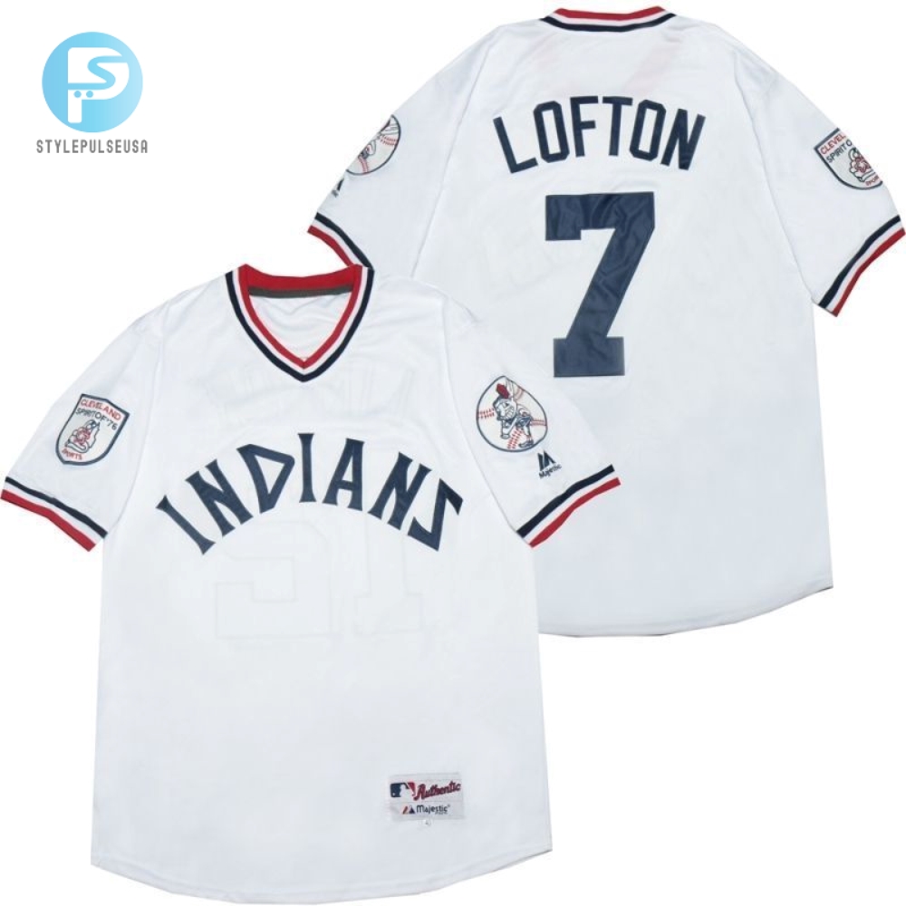 Kenny Lofton 7 2020 Mlb White Jersey 