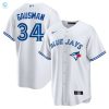 Kevin Gausman Toronto Blue Jays Home Replica Player Jersey White Mlb stylepulseusa 1