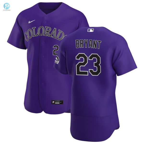 Kris Bryant 23 Colorado Rockies Alternate Jersey Purple Jersey stylepulseusa 1 1