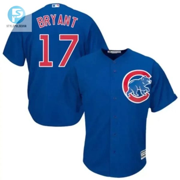 Kris Bryant Chicago Cubs Cool Base Player Jersey Royal stylepulseusa 1 1