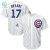 Kris Bryant Chicago Cubs Home 2016 World Series Champions Team Logo Patch Player Jersey White stylepulseusa 1