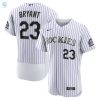 Kris Bryant Colorado Rockies Authentic Player Jersey White Mlb stylepulseusa 1