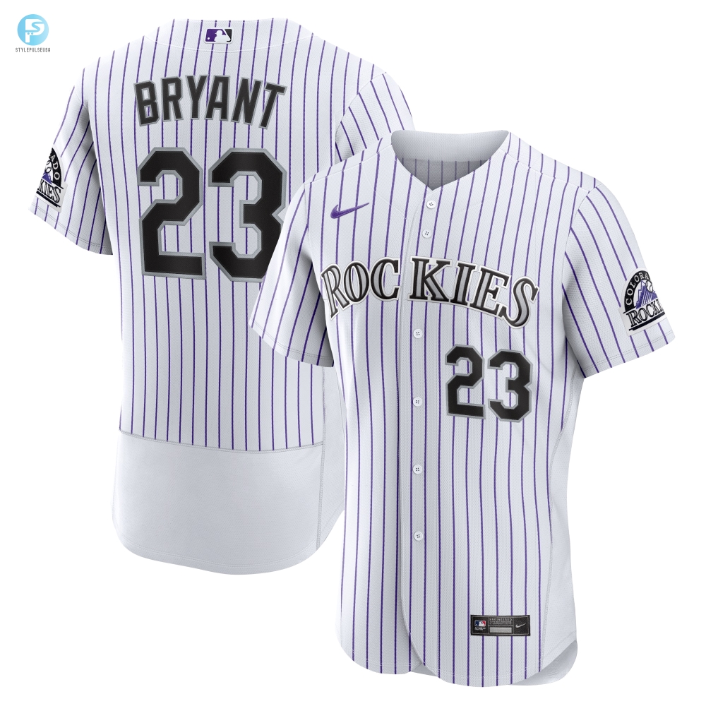 Kris Bryant Colorado Rockies Authentic Player Jersey  White Mlb 