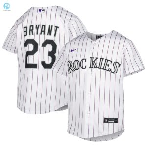 Kris Bryant Colorado Rockies Home Replica Player Jersey White Mlb stylepulseusa 1 1