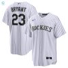 Kris Bryant Colorado Rockies Replica Player Jersey Whitepurple Mlb stylepulseusa 1