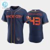 Lance Mccullers 43 Jr. Houston Astros Mens Jersey 202223 City Connect Navy stylepulseusa 1