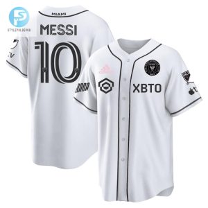 Lionel Messi Inter Miami Baseball Cool Base Jersey Stitched Men Jersey White stylepulseusa 1 1